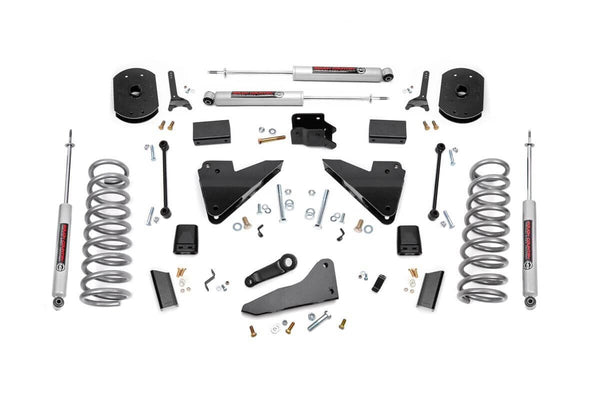 Rough Country - 5 Inch Lift Kit - FR Spacer - Radius Arm Drop - Ram 2500 4WD (2014-2018)