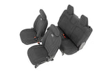 Rough Country - Seat Covers - Front And Rear - Jeep Wrangler JL 4WD (2018-2025)
