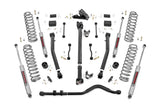 Rough Country - 3.5 Inch Lift Kit - Adj Lower - FR D/S - Jeep Wrangler JL 4WD (2024-2025)