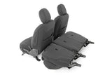 Rough Country - Seat Covers - Front And Rear - Jeep Wrangler Unlimited 4WD (2018-2025)