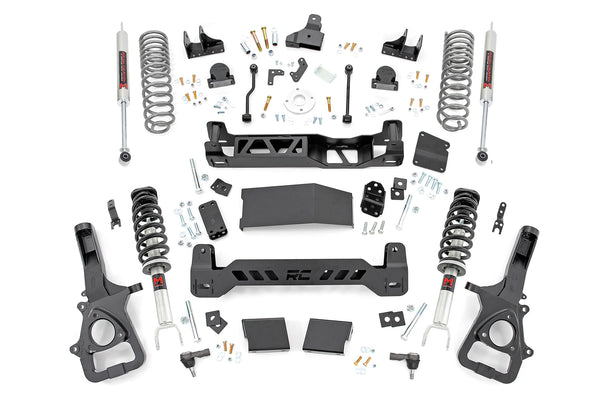 Rough Country - 6 Inch Lift Kit - M1/M1 - Dual Rate Coils - Ram 1500 4WD (2019-2024)