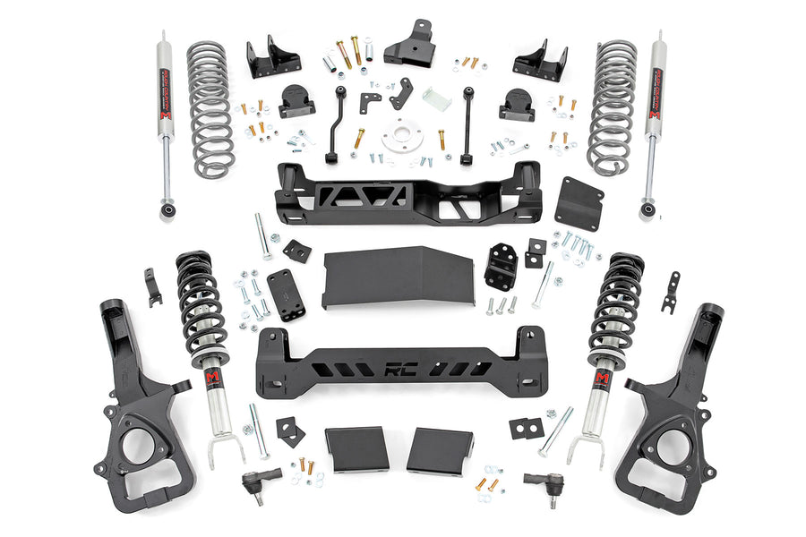 Rough Country - 6 Inch Lift Kit - M1/M1 - Dual Rate Coils - Ram 1500 4WD (2019-2024)