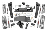 Rough Country - 5 Inch Lift Kit - Dual Rate Coils - Non-AISIN - Ram 2500 4WD (2019-2024)