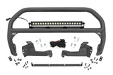 Rough Country - Nudge Bar - 20 Inch Black Single Row LED - Ford Bronco Sport 4WD (2021-2025)