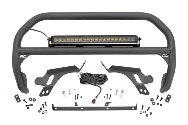 Rough Country - Nudge Bar - W/ Tow Hooks - Spectrum Series LED - Ford Bronco Sport 4WD (21-24) - 51157