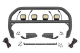 Rough Country - Nudge Bar - 3 Inch Wide Angle Led (x4) - Oe Modular Steel - Ford Bronco (21-25)