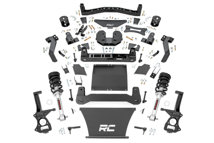 Rough Country - 6 Inch Lift Kit - N3 Struts - Chevy/GMC SUV 1500 4WD (2021-2024)