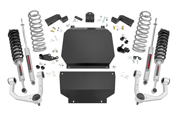 Rough Country - 3.5 Inch N3 Lift Kit - Toyota Tundra 4WD (2022-2025)