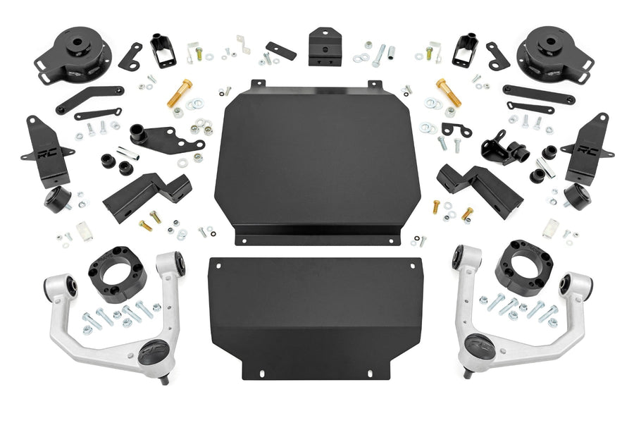 Rough Country - 3.5 Inch Lift Kit - OE Air Ride - Toyota Tundra 4WD (2022-2025)