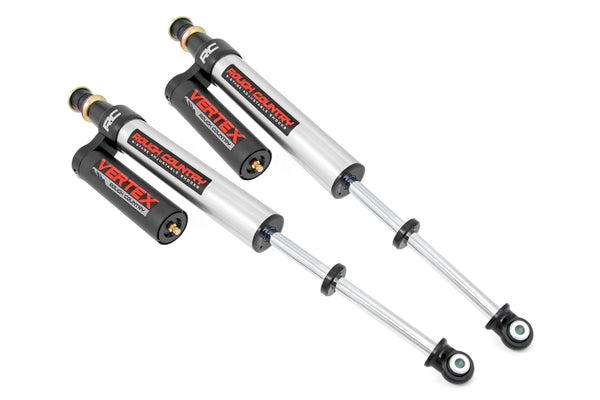 Rough Country - Vertex 2.5 Adjustable Rear Shocks - 4-7 In. - Toyota Tundra 2WD/4WD (2022-2025)
