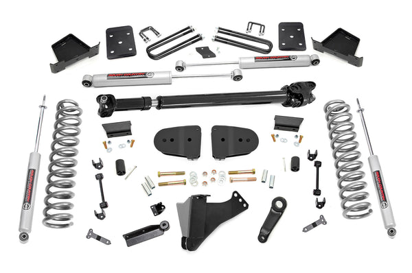 Rough Country - 6 Inch Lift Kit - OVLDS - D/S - Ford F-250/F-350 Super Duty 4WD (2023-2025)