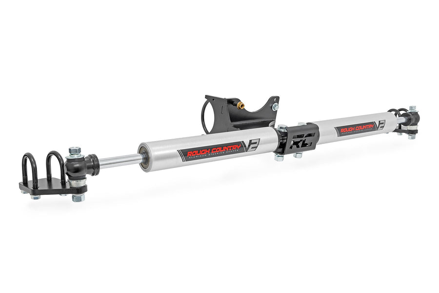 Rough Country - V2 Steering Stabilizer - Dual - 2-8 Inch Lift - Ford F-250/F-350 Super Duty (05-25)