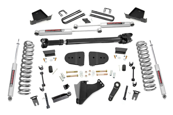 Rough Country - 6 Inch Lift Kit - Gas - OVLD - Ford F-250/F-350 Super Duty 4WD (2023-2025)