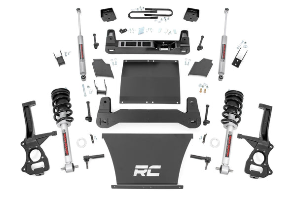 Rough Country - 6 Inch Lift Kit - Mono Leaf Rear - N3 Struts - Chevy Silverado 1500 (2025)