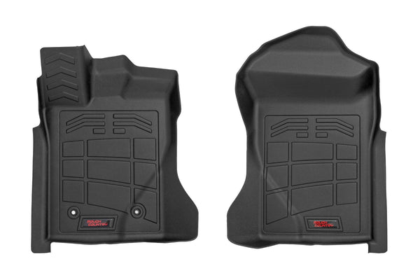 Rough Country - Sure-Fit Floor Mats - Front - Crew - Ford Ranger 2WD/4WD (2024-2025)