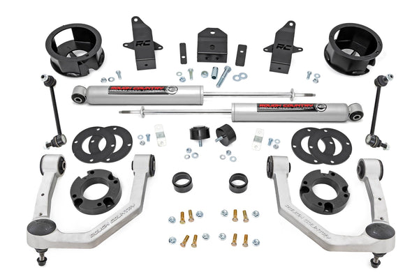Rough Country - 3.5 Inch Lift Kit - N3 - Toyota Land Cruiser 4WD (2024-2025)
