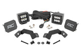 Rough Country - LED Light Kit - Ditch Mount - 2 In. Black Pair - Spot - Toyota Land Cruiser (24-25)