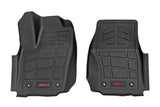 Rough Country - Sure-Fit Floor Mats - Front - Double Cab - Toyota Tacoma 2WD/4WD (2024-2025)