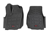 Rough Country - Sure-Fit Floor Mats - Front - Double Cab - Toyota Tacoma 2WD/4WD (2024-2025)