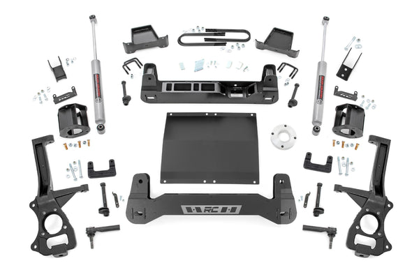 Rough Country - 6 Inch Lift Kit - Diesel - Chevy Silverado 1500 2WD (2025-2026) - 111430D
