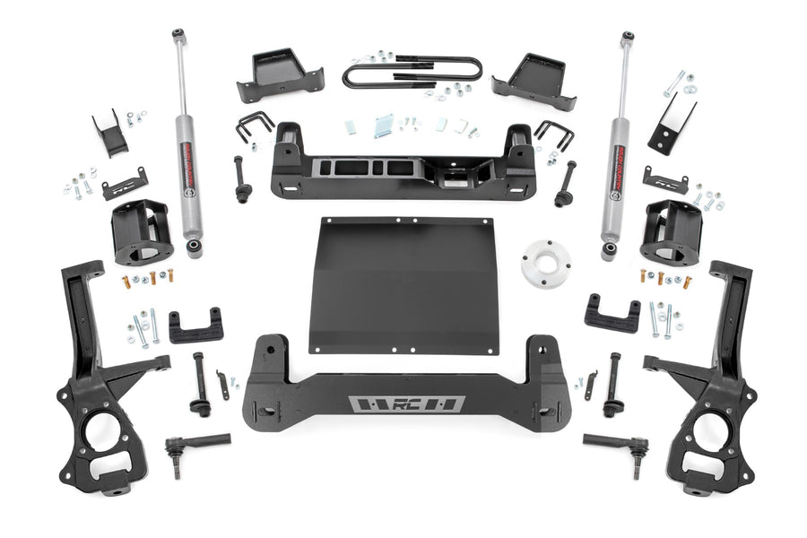 Rough Country - 6 Inch Lift Kit - Diesel - Chevy Silverado 1500 2WD (2025-2026) - 111430D