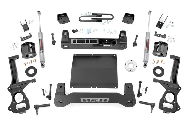 Rough Country - 6 Inch Lift Kit - Mono Leaf Rear - Diesel - Chevy Silverado 1500 2WD (25-26) - 111630D