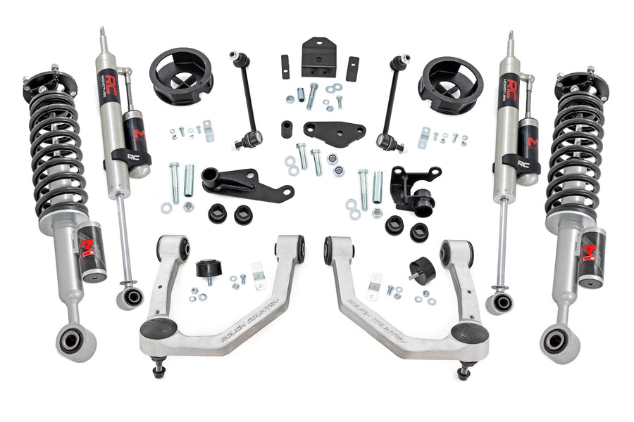 Rough Country - 3.5 Inch Lift Kit - TRD Offroad - M1R - Toyota 4Runner 4WD (2025-2026) - 77044_A