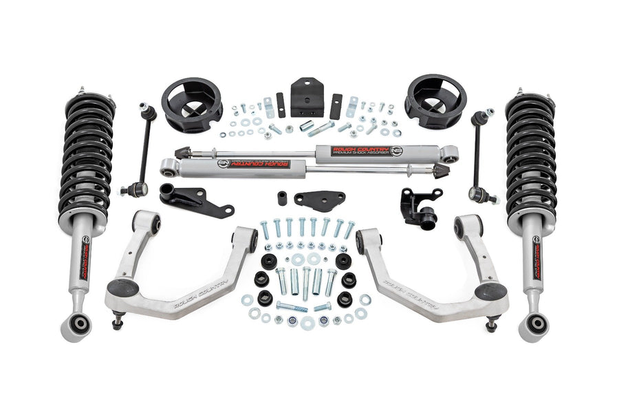 Rough Country - 3.5 Inch Lift Kit - N3 - Toyota 4Runner 4WD (2025-2026) - 77031