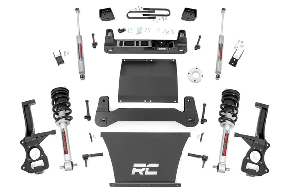 Rough Country - 6 Inch Lift Kit -Mono Leaf Rear - N3 Struts - GMC Sierra 1500 2WD (2025-2026) - 111531