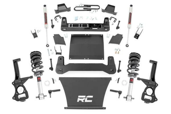 Rough Country - 6 Inch Lift Kit - M1 Struts/M1 - Chevy Silverado 1500 4WD (2025)