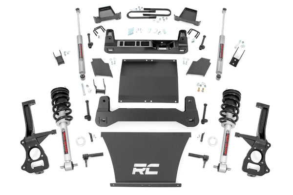 Rough Country - 6 Inch Lift Kit - N3 Struts - GMC Sierra 1500 2WD/4WD (2025)