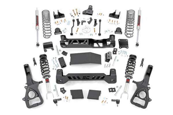 Rough Country - 6 Inch Lift Kit - 22XL - M1 Struts - Rear Coils - Ram 1500 4WD (2025)