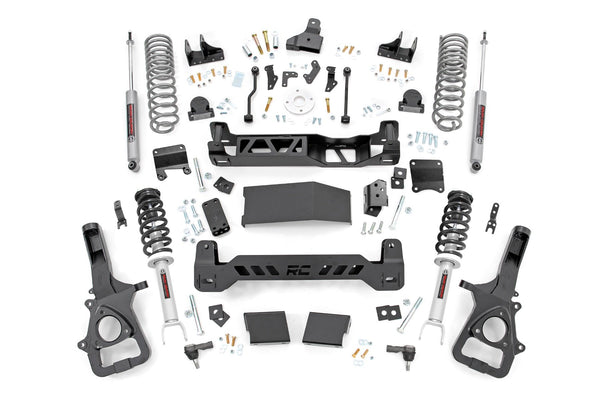 Rough Country - 6 Inch Lift Kit - N3 Struts - Rear Coils - Ram 1500 4WD (2025)