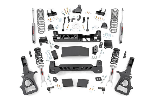Rough Country - 6 Inch Lift Kit - 22XL - N3 Struts - Rear Coils - Ram 1500 4WD (2025)
