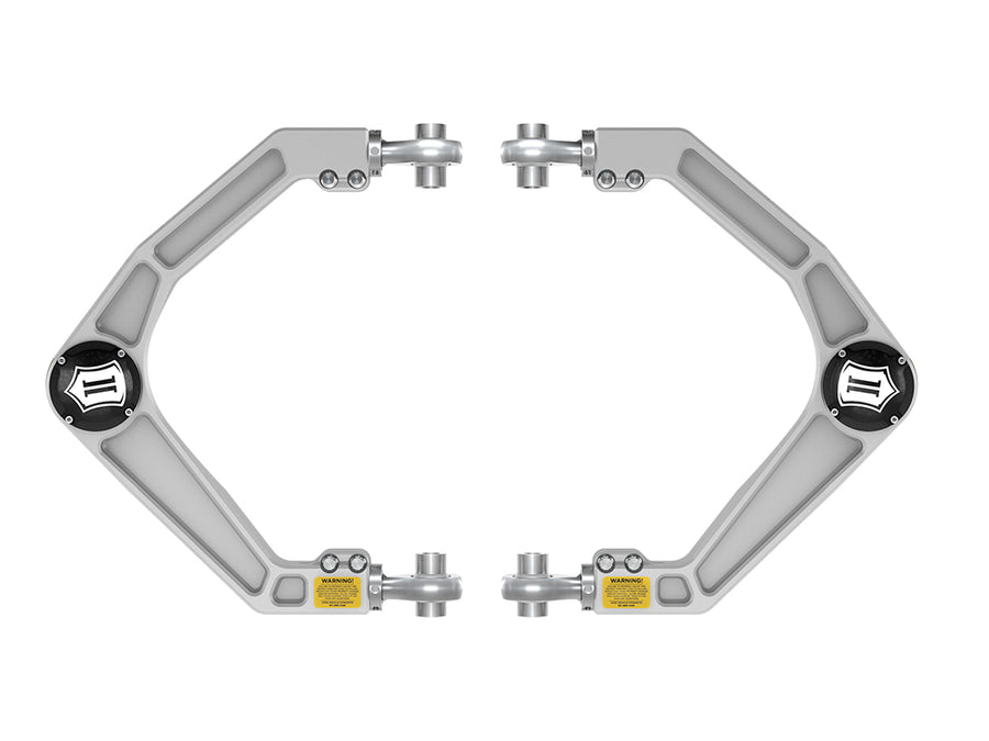 ICON 2021-2024 Ram 1500 TRX/2025 Ram 1500 RHO Billet Front Upper Control Arm W/ Delta Joint Pro Kit