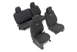 Rough Country - Seat Covers - FR & RR - Crew Cab - Nissan Frontier 2WD/4WD (2022-2025)