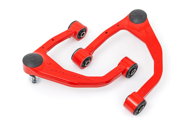 Rough Country - Red Forged Upper Control Arms - OE Upgrade - Toyota Tundra 2WD/4WD (22-25)