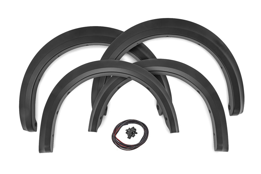 Rough Country - Fender Flares - Sport - JS Iconic Silver - Ford Maverick 2WD/4WD (2022-2025)
