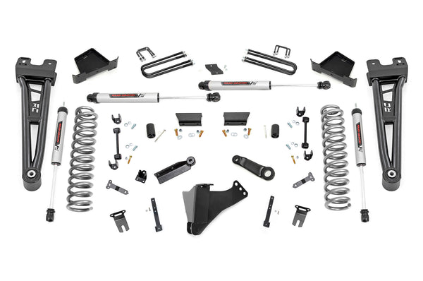 Rough Country - 6 Inch Lift Kit - Gas - Radius Arm - V2 - Ford F-250/F-350 Super Duty (23-25)