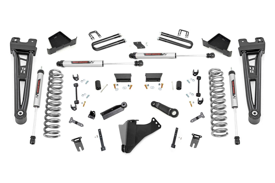 Rough Country - 6 Inch Lift Kit - Gas - Radius Arm - V2 - Ford F-250/F-350 Super Duty (23-25)