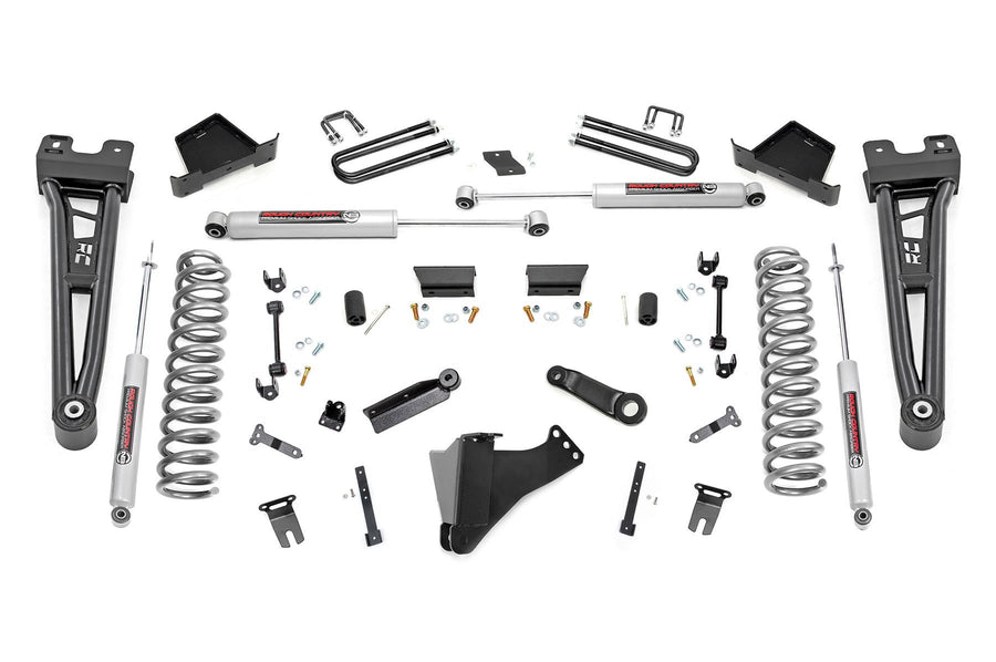Rough Country - 6 Inch Lift Kit - Radius Arm - Ford F-250/F-350 Super Duty 4WD (2023-2025)