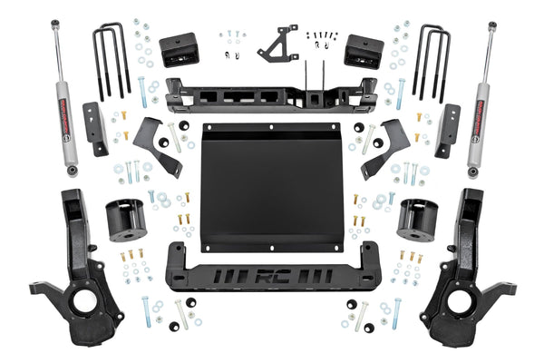 Rough Country - 4 Inch Lift Kit - N3 Shocks - Chevy/GMC Canyon/Colorado 4WD (2023-2024)