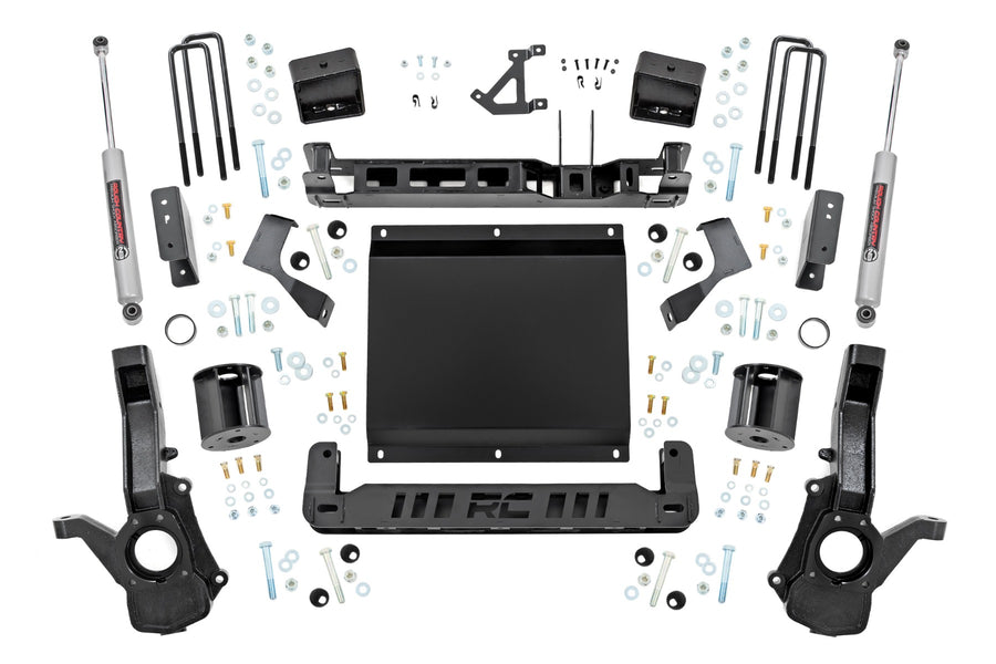Rough Country - 6 Inch Lift Kit - N3 Shocks - Chevy/GMC Canyon/Colorado 4WD (2023-2024)