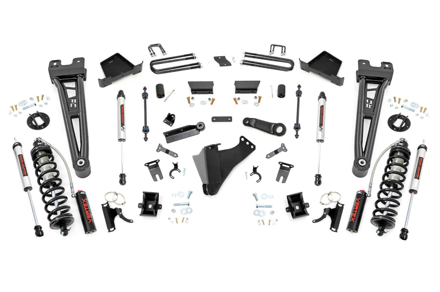 Rough Country - 4.5 Inch Lift Kit - R/A - C/O V2 - Ford F-250/F-350 Super Duty 4WD (23-25)