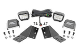 Rough Country - LED Light Kit - Rear Mount - 3 In. Chrome Pair - Wide Angle - CFMOTO UFORCE U10 1000 PRO - 96127