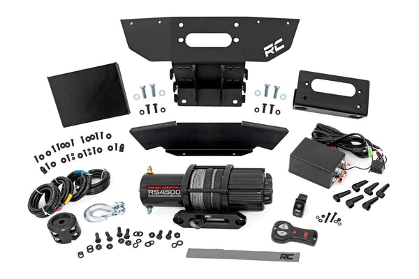 Rough Country - Winch Mount - Front - RS4500S - Polaris RZR XP1000-4 (2024)