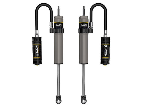 ICON 2005-2025 Ford Super Duty 4WD 0-2.5” Lift Front V.S. 2.5 Aluminum Series Shock Absorbers Remote Reservoir Pair