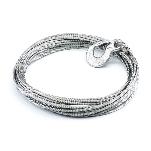 Wire Rope Assembly  3/16 In X 50 Ft  Galvanized