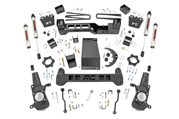 Rough Country - 6 Inch Lift Kit - V2 - Chevy Silverado & GMC Sierra 2500HD 4WD (2001-2010)