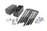 Rough Country - 2.5 Inch Block & U-Bolt Kit - Chevy/GMC 1500 (99-25)